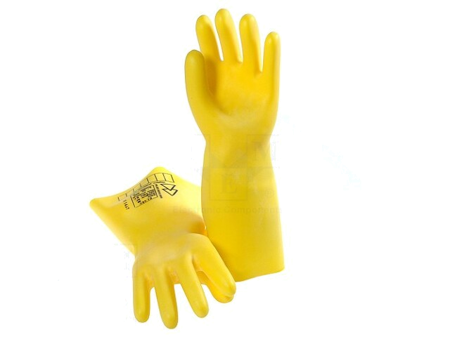 Elektrisch isolerende handschoenen; Afmeting: 11; 2,5kV Elektrisch isolerende handschoenen; Afmeting: 11; 2,5kV